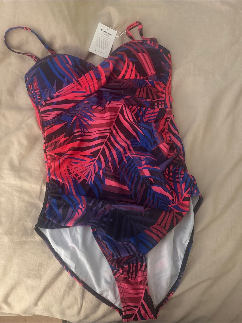 Eomenie push-up floral one piece